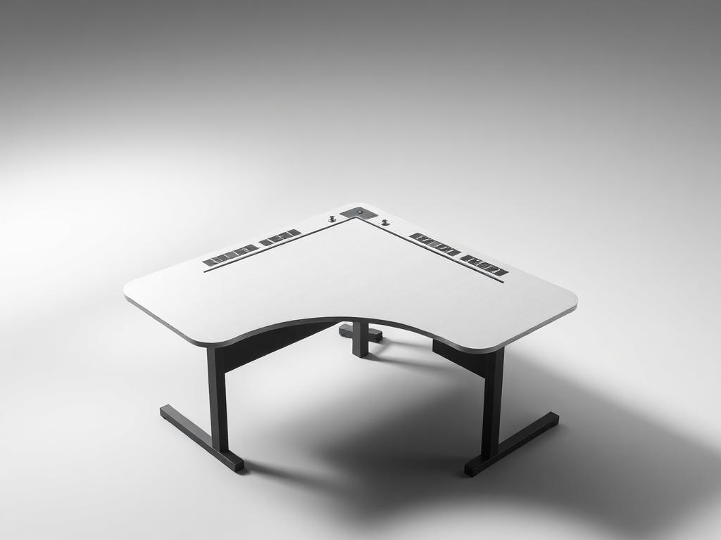 Radial Corner office desk