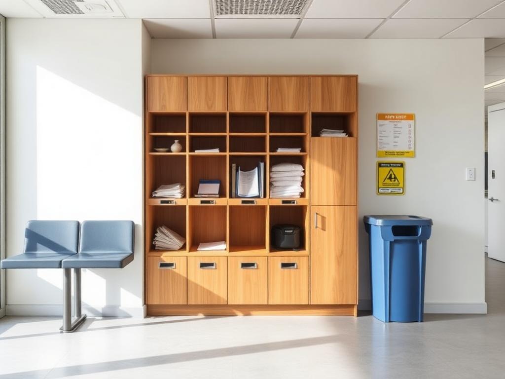 Post & Recycling Bay office storage