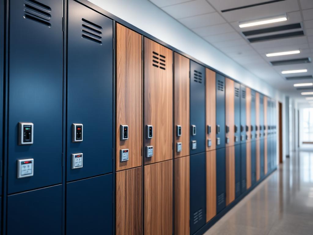 Locker Bank office storage